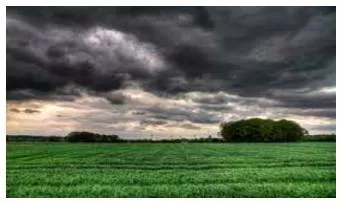 Portend  - Be a sign or warning that (something, especially something momentous or calamitous) is likely to happen.