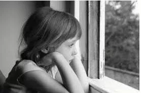 Bereft  - Deprived of or lacking (something).