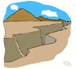 Cranny  - A small, narrow space or opening.