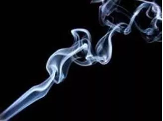Whiff - A trace or hint of something bad, menacing, or exciting.