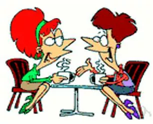 Confabulation - Conversation or discussion about something.