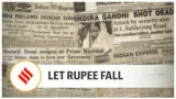 Rbi should allow the rupee to find its own level  intervene only to smoothen excess volatility