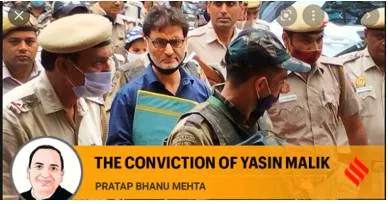 The conviction of yasin malik