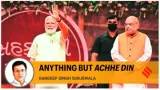 Eight years of the modi government  but no ‘achhe din’