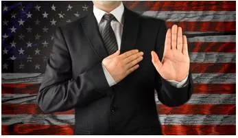 Vow - To make a formal and serious promise to do something or a formal statement that is true.