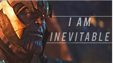 Inevitable - Certain to happen; unavoidable.