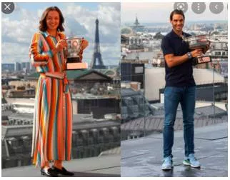 Joy after pain  on nadal and swiatek win at french open