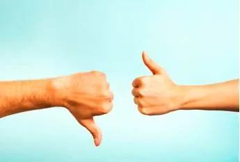 Dissonance  - Lack of agreement or harmony between people or things.