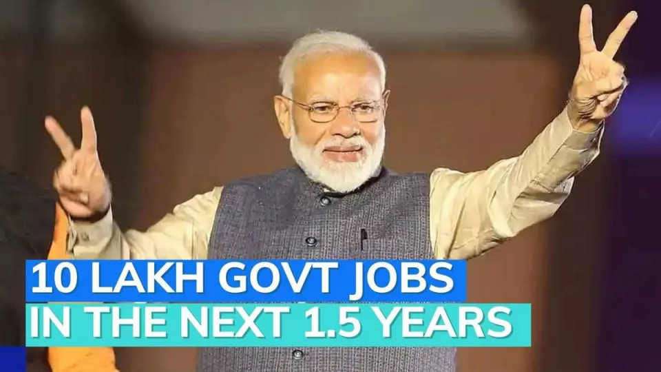10 lakh persons to get govt  jobs in 18 months  announces modi