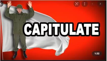 Capitulate  - Cease to resist an opponent or an unwelcome demand;
