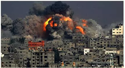 Upheaval  - A state of conflict or confusion