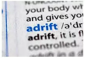 Adrift meaning