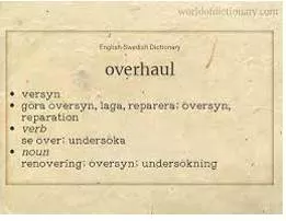 Overhaul meaning