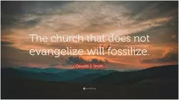 Fossilize  - To become, or make somebody/something become, fixed and unable to change or develop.