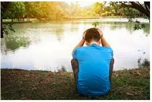 Dismal  - Causing or showing the feeling of being sad.