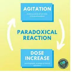Paradoxical  - Having two opposite features and therefore seeming strange.