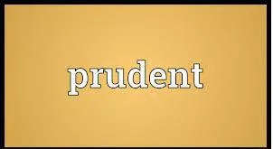 Prudent meaning