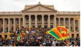 The uprising  on ongoing protests in sri lanka