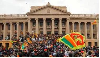 The uprising  on ongoing protests in sri lanka