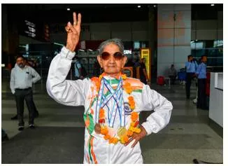 94 year old bhagwani devi wins gold at world masters athletics meet