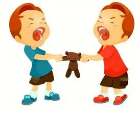 Squabble  - A noisy argument about something that is not very important.