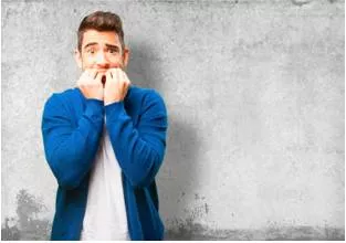 Unease  - The feeling of being worried or unhappy about something.