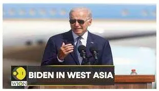 Biden in west asia 