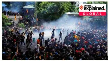 This word means | aragalaya  sinhalese for ‘struggle’  now synonymous with the movement that led to the fall of the government in sri lanka