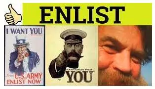 Enlist  - To persuade somebody to help you or to join you in doing something.