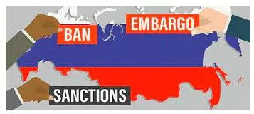 A coalition of the sanctioned  on russia and iran 