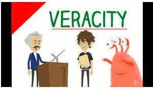 Veracity  - The quality of being true.
