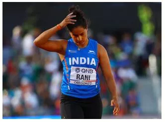 Javelin thrower annu rani finishes seventh in world championships