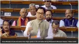 Sc collegium reiterated 13 names for hc judges  govt appointed 8 of them  rijiju in ls