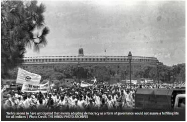 India  democracy and the promised republic