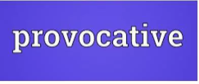 Provocative meaning