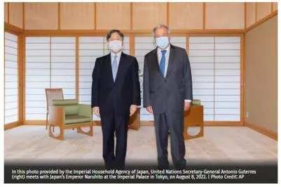 United nations chief urges nuclear powers to abide by no first use pledge