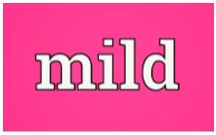 Mild meaning