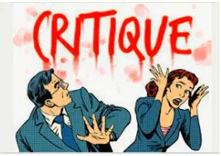 Critique meaning