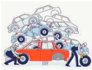 Dismantle - To take apart a machine or structure so that it is in separate pieces.