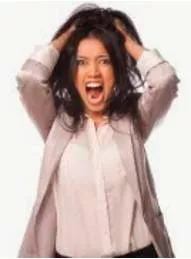 Shriek  - To Give a loud high shout, for example when you are excited, frightened or in pain.