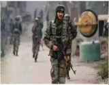 J&k security forces recover recovers arms  ammunitions from shopian's kutpora after search ops