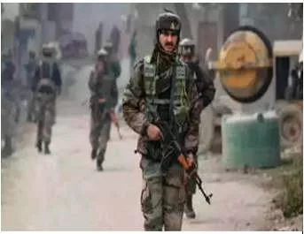 J&k security forces recover recovers arms  ammunitions from shopian's kutpora after search ops