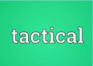 Tactical meaning
