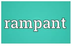 Rampant meaning