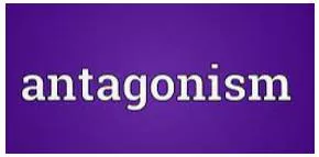 Antagonism  - Feelings of opposition and hate.