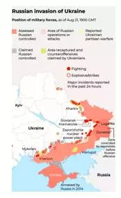 Explained  where ukraine war stands after 6 months