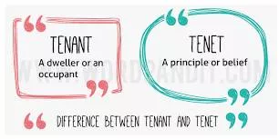 Tenets  - one of the principles or beliefs that a theory or larger set of beliefs is based on