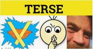 Terse - Using few words and often not seeming polite or friendly.