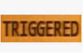 Triggered  - To make something happen suddenly.