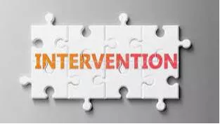 Intervention  - Action by a country to become involved in the affairs of another country when they have not been asked to do so.